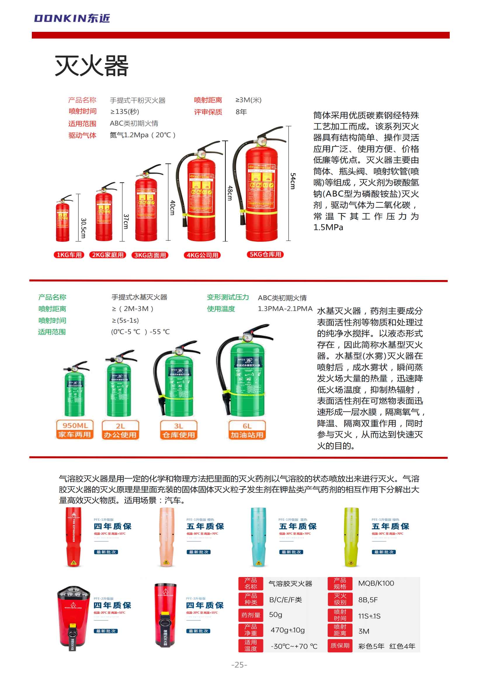 灭火器